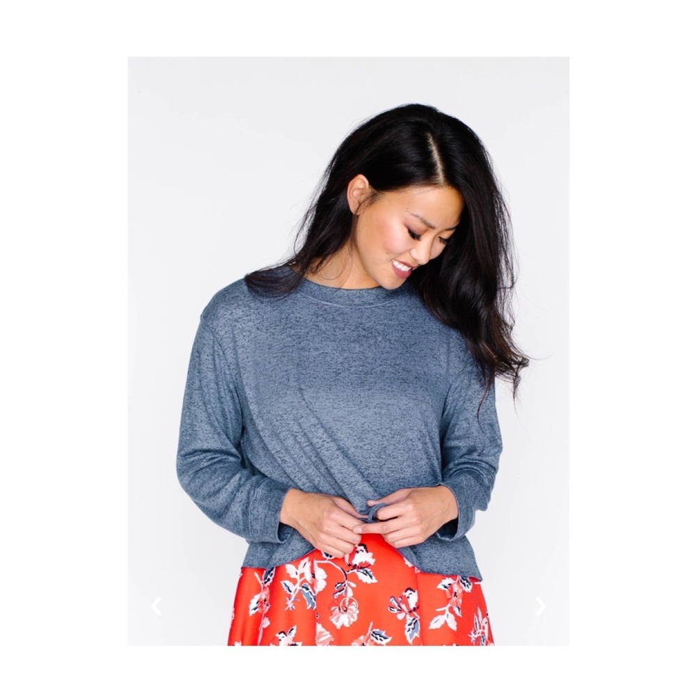 Agnes & Dora Indigo Pullover NWT